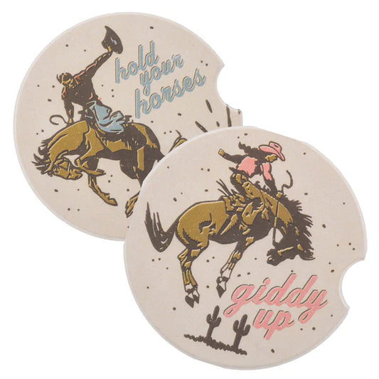 Cowboy Car Coasters