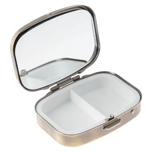 Daily Dose Small Metal Pill Case