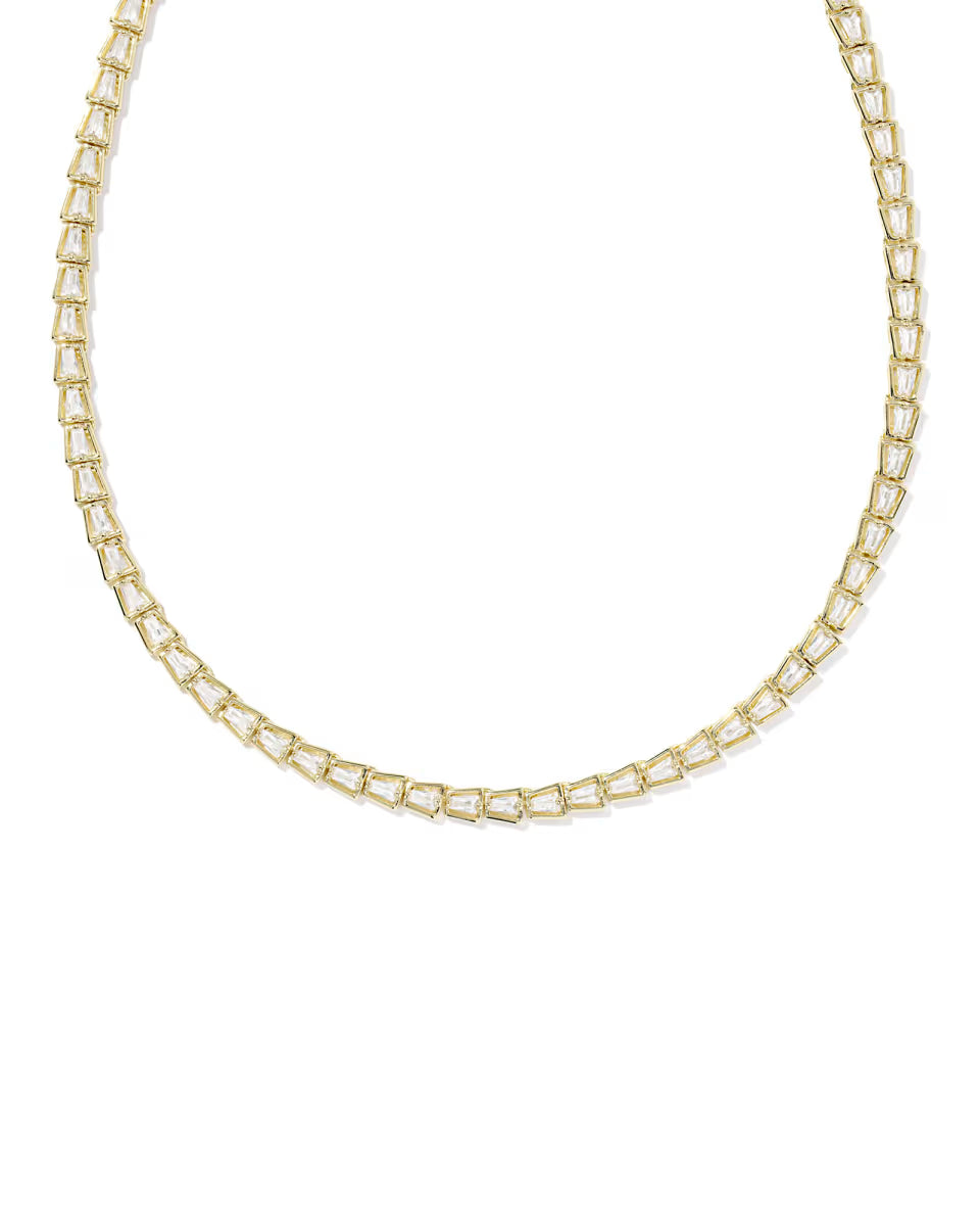 Bella Gold Tennis Necklace