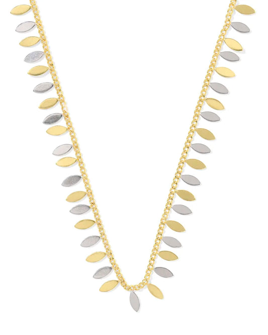 Kayla Mixed Metal Strand Necklace in Mixed Metal