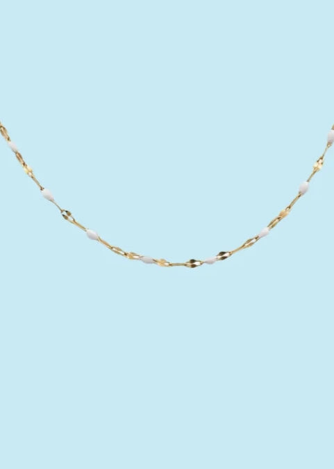 Sunny Soul White Necklace