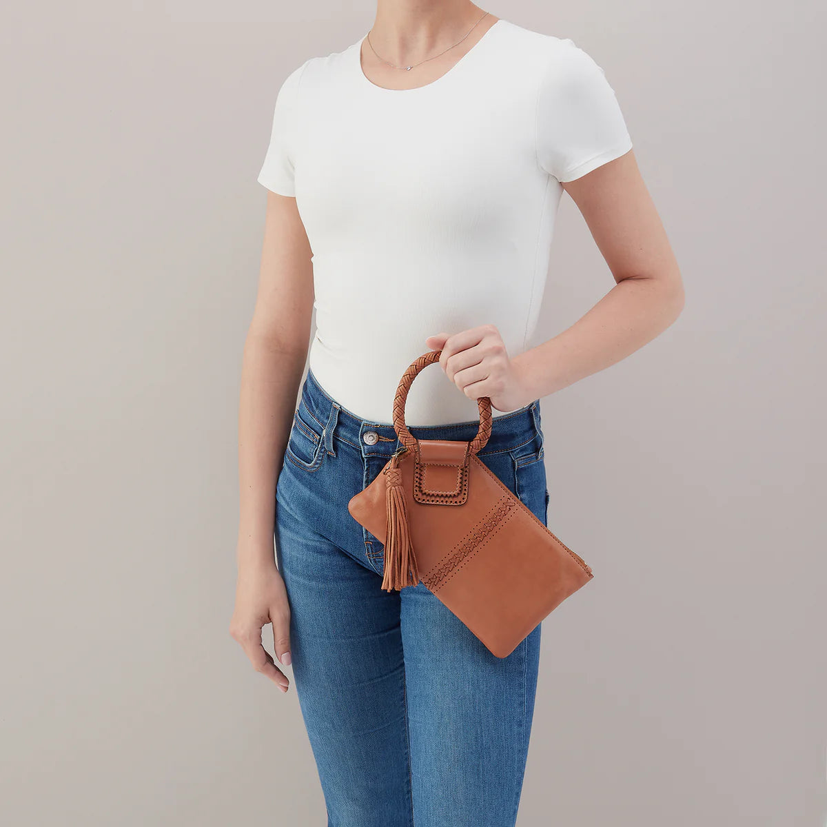 Sable Harvest Wheat Wristlet