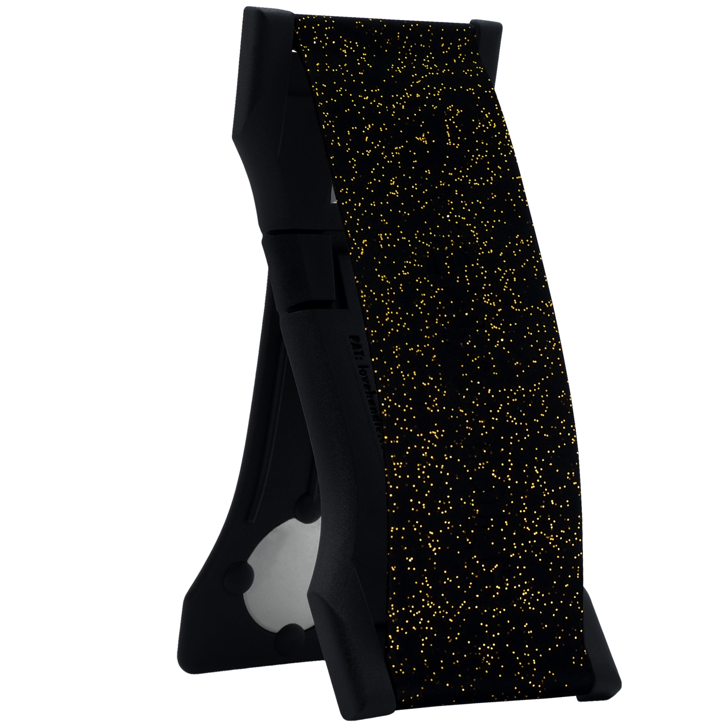 PRO Gold Onyx Glitter Phone Grip & Stand