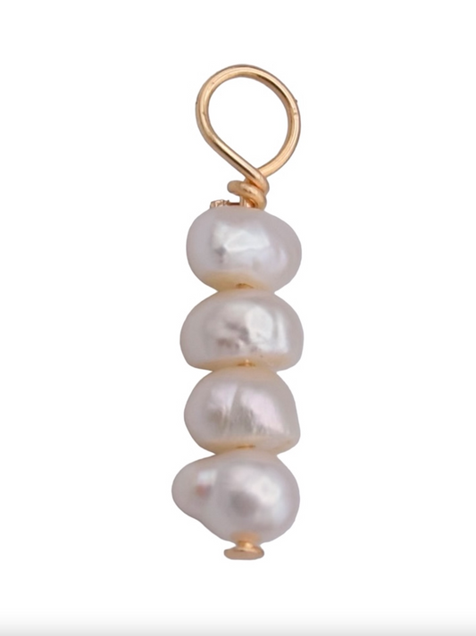 Pearl Drop Charm