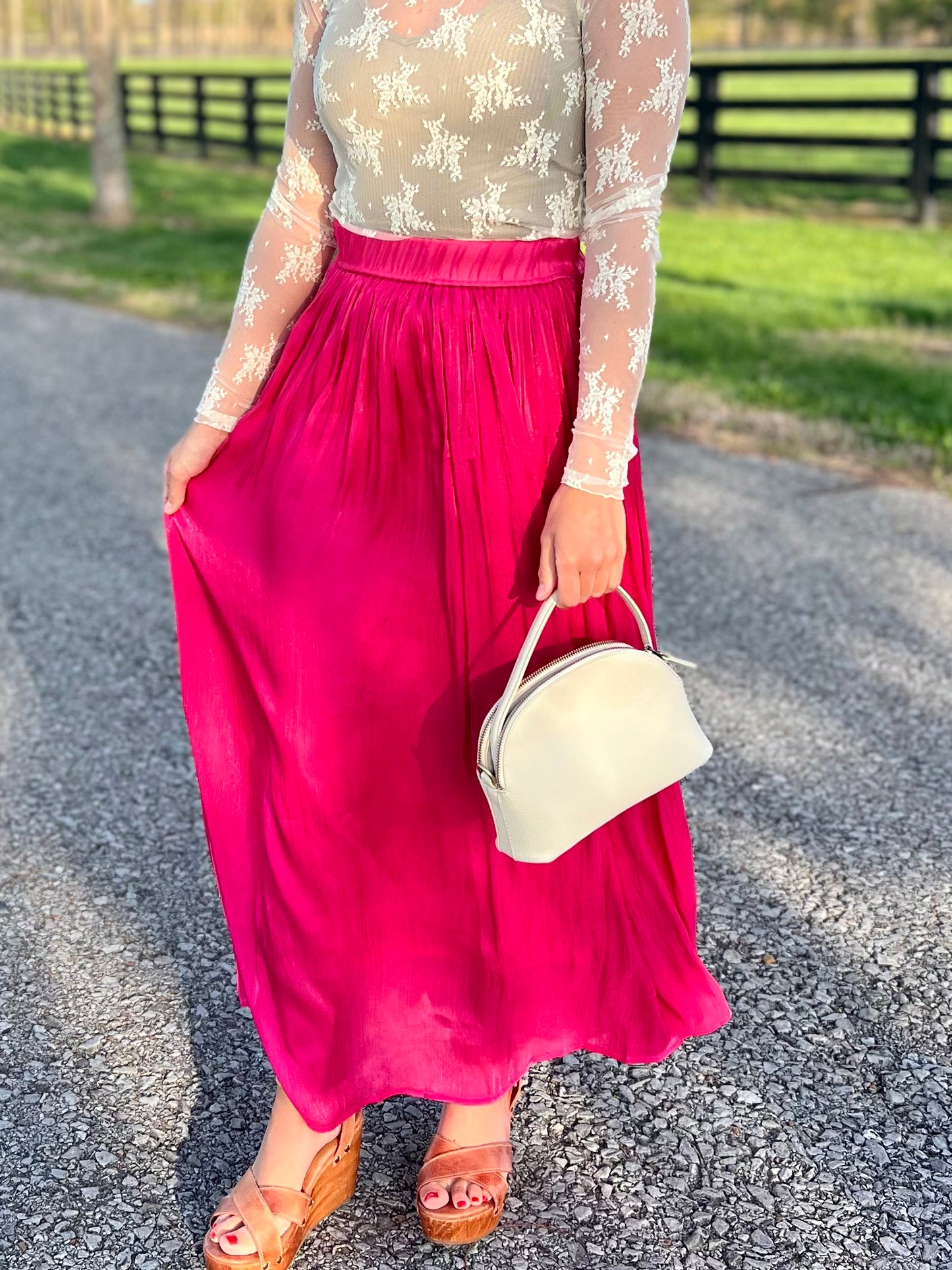 Which Chapter Magenta Skirt
