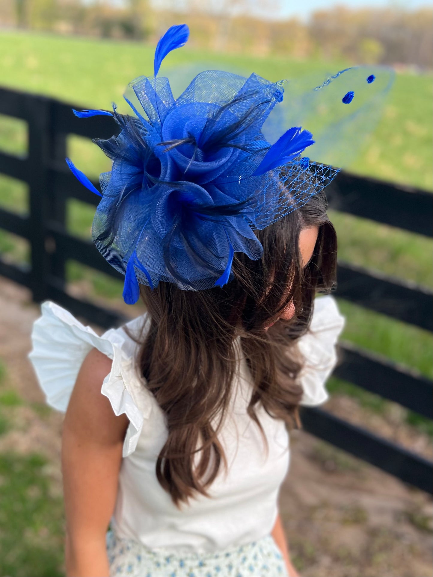 Derby Darling Royal Fascinator