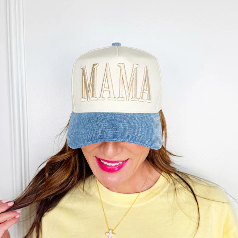Denim Mama Cap