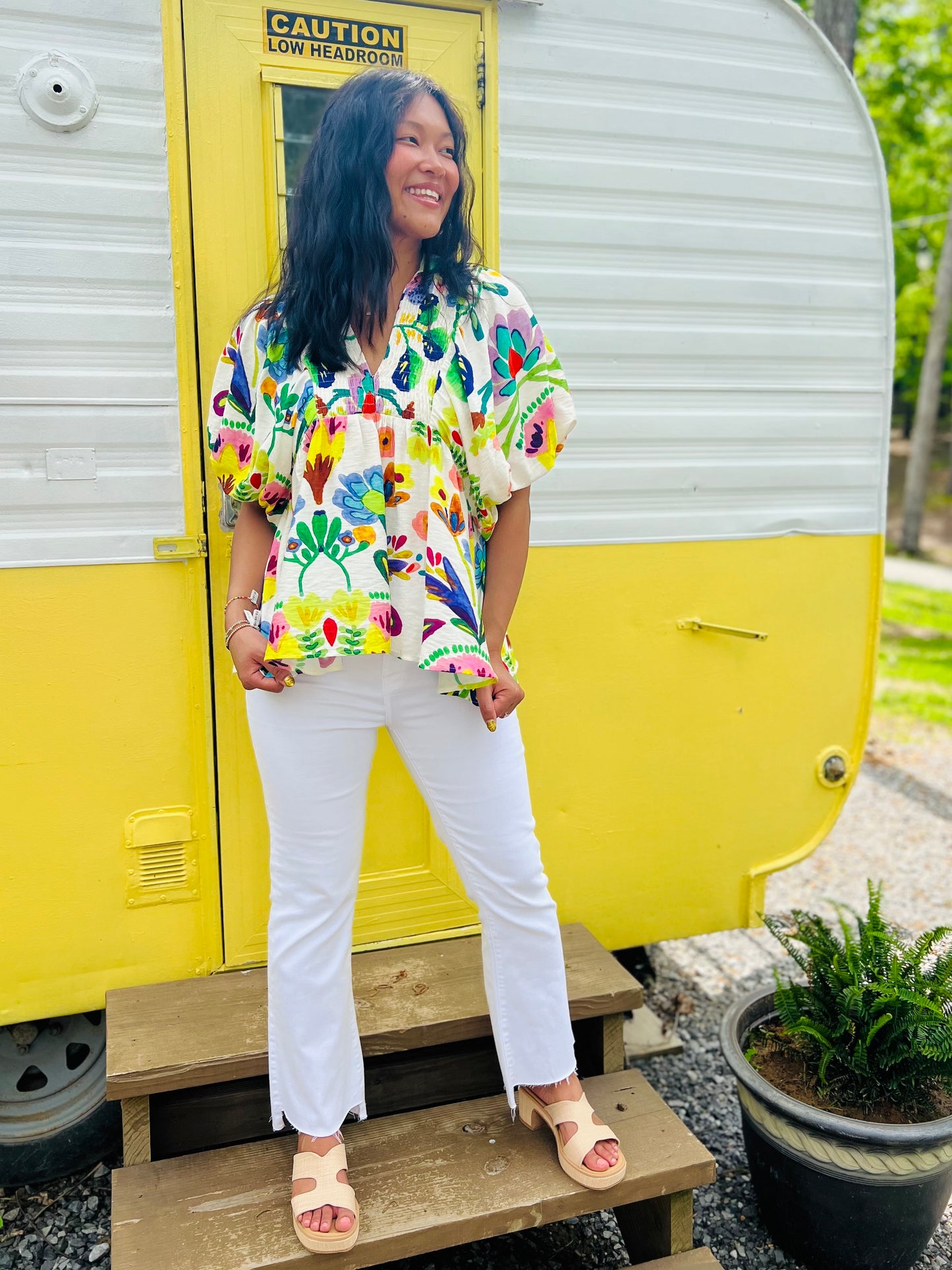 Vivid Vines Top