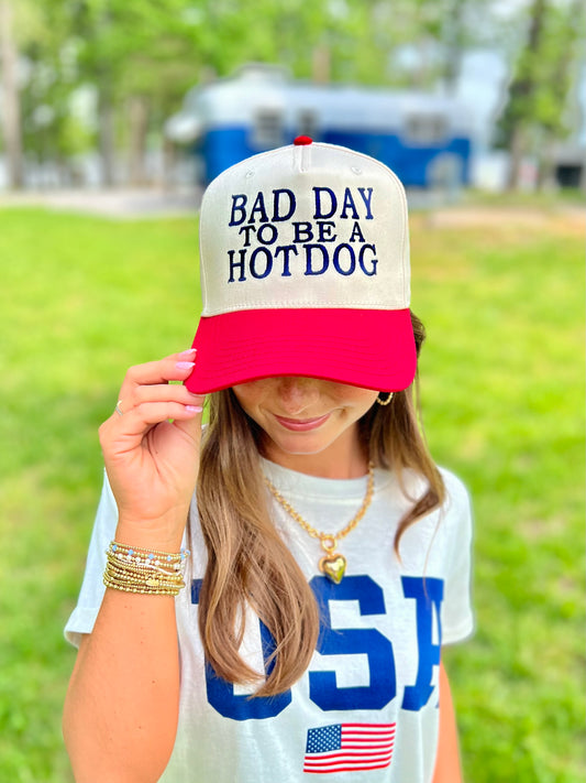 Bad Day to Be a Hot Dog Red Cap