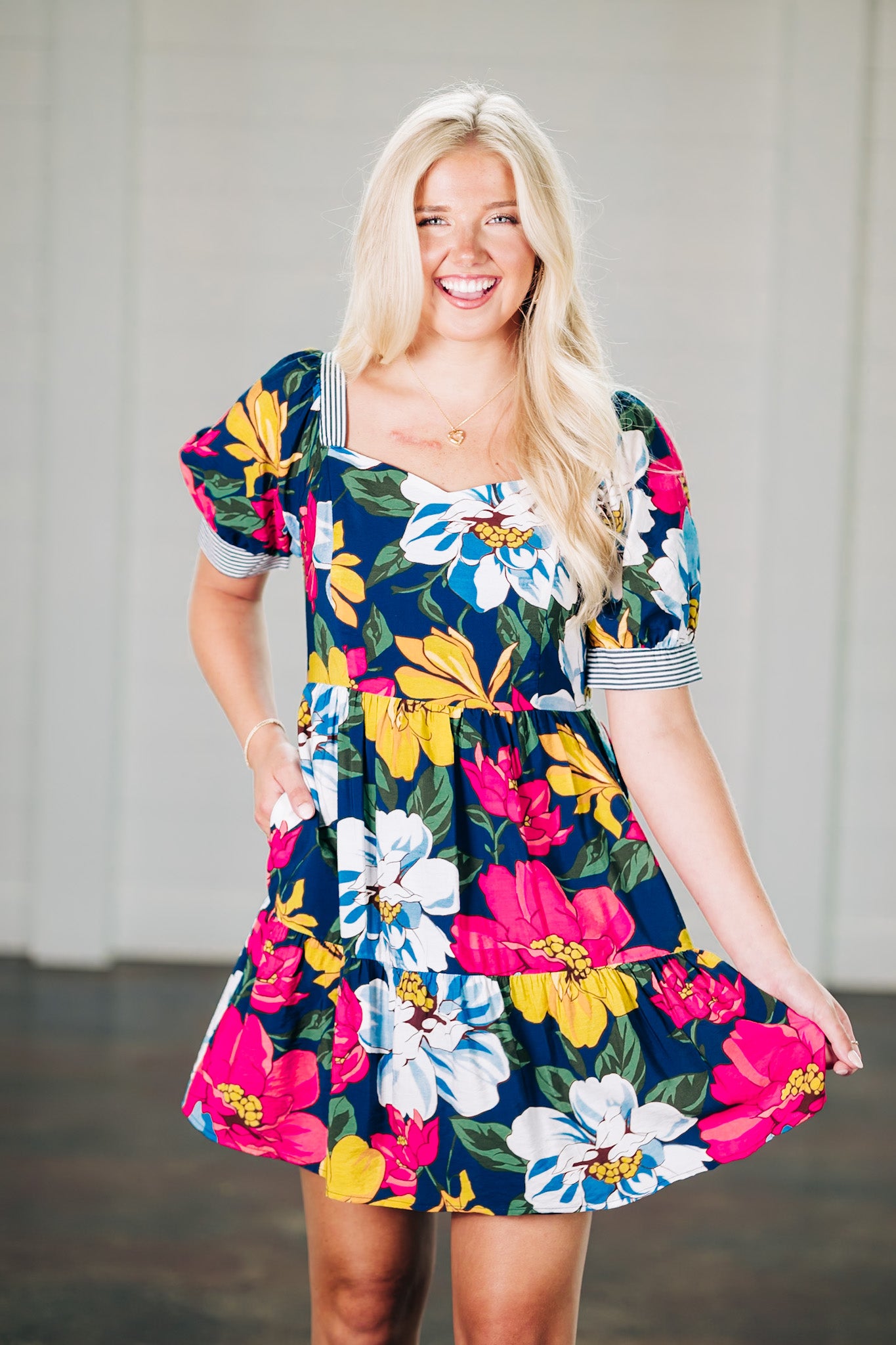 Zestful Garden Dress