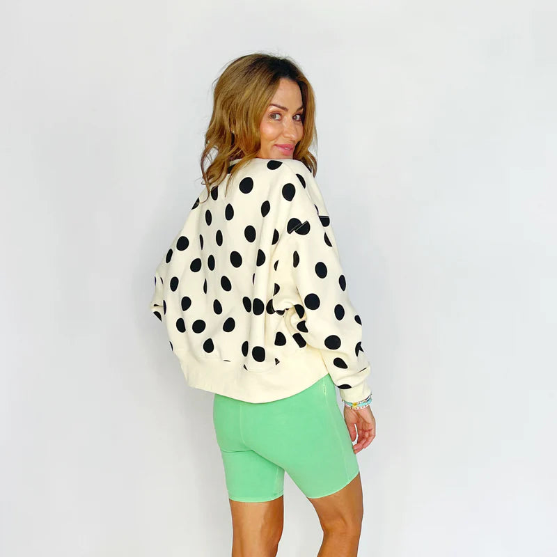 Polka Dots Sweatshirt