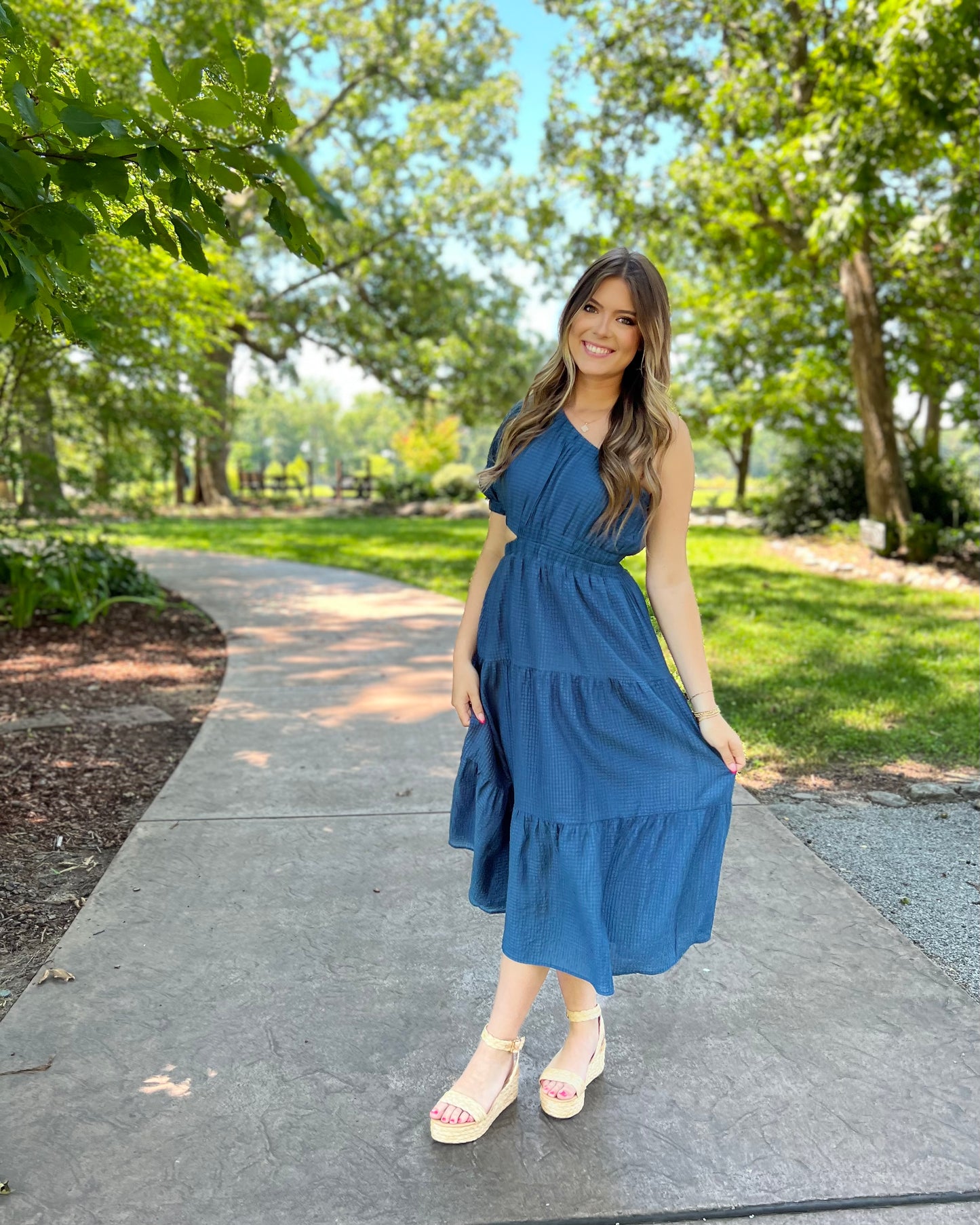 Whirlwind of Change Midi Dress