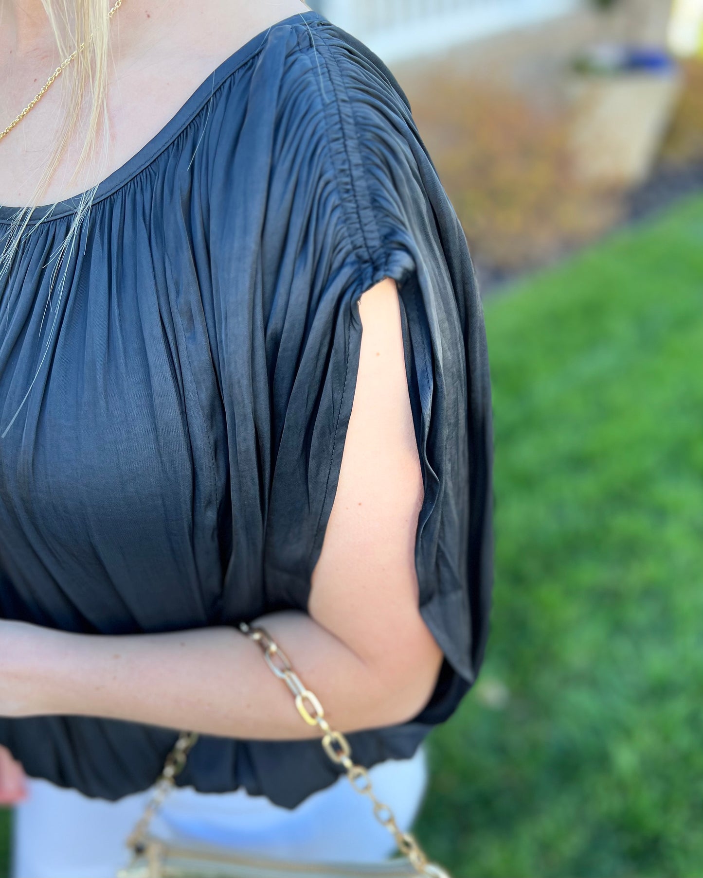 Double Take Black Top