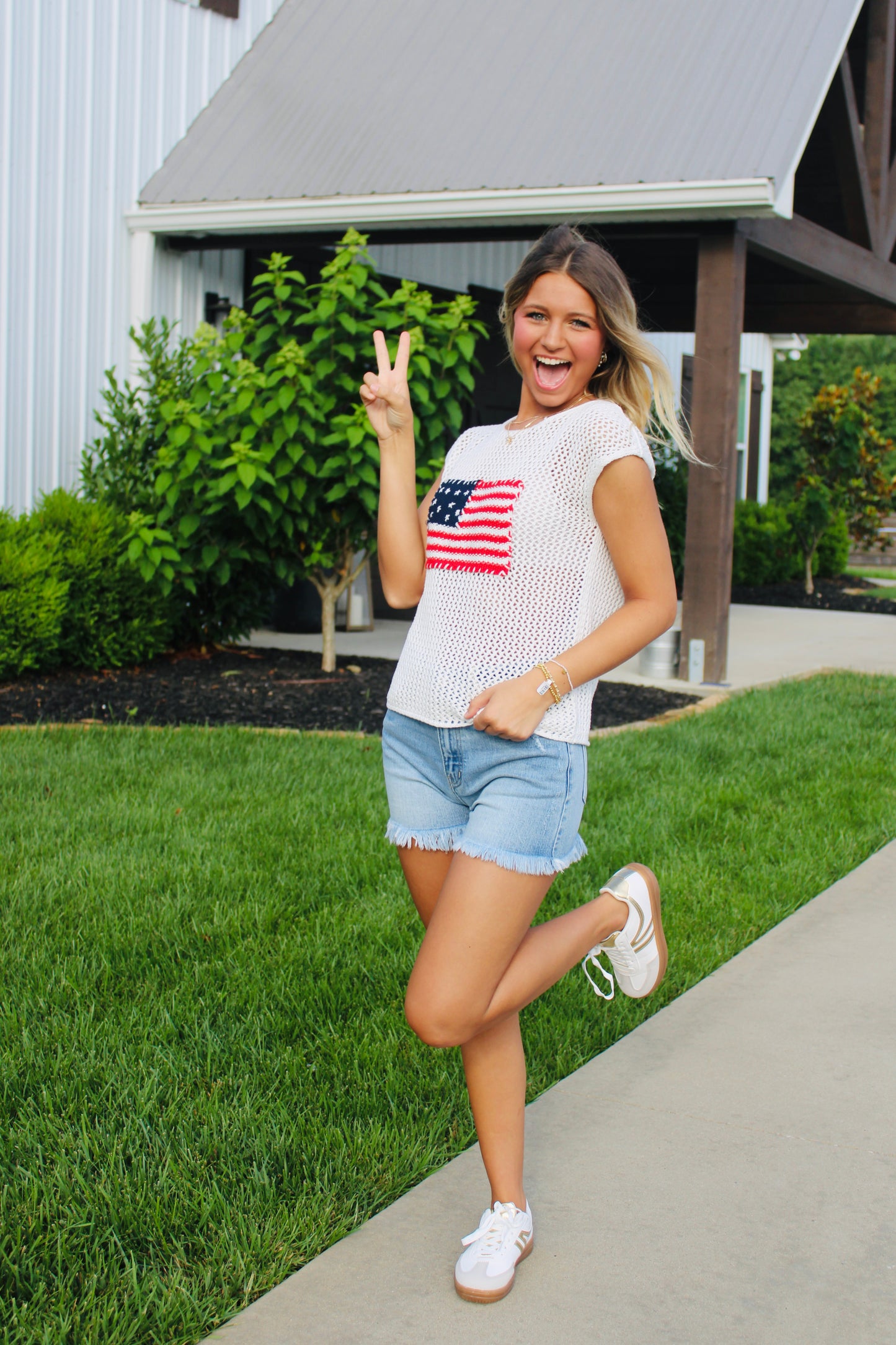 Patriot Threads Ivory Top