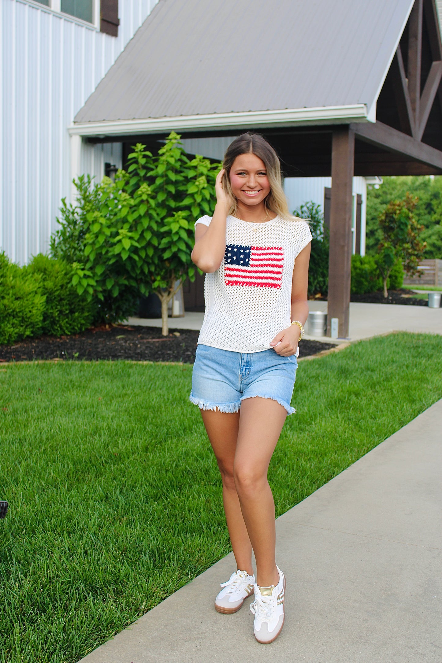 Patriot Threads Ivory Top