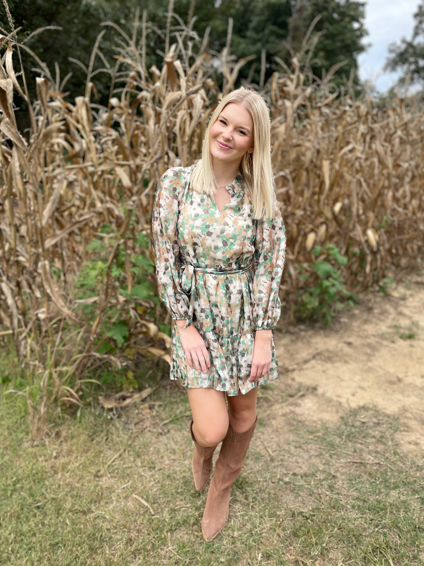 Catching Feeling Blend Fields Dress
