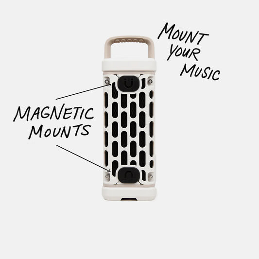 Turtlebox Ranger Waterproof Ivory Speaker