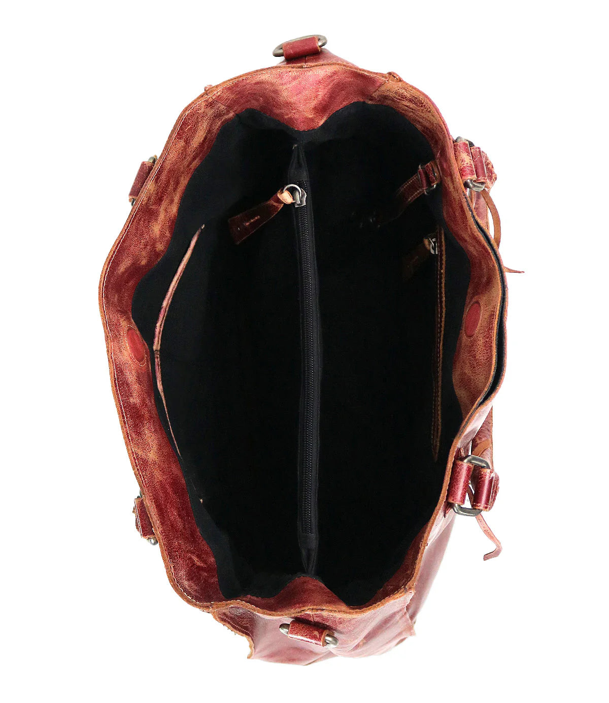 Rockaway Cherry Lacquer Lux Handbag