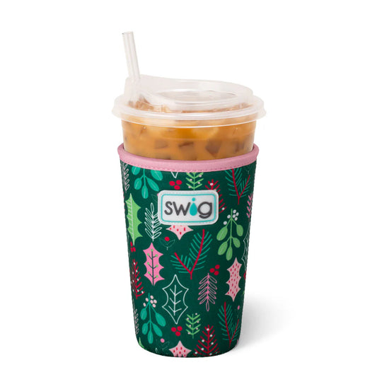 Merry Mistletoe Iced Cup Coolie (Medium)