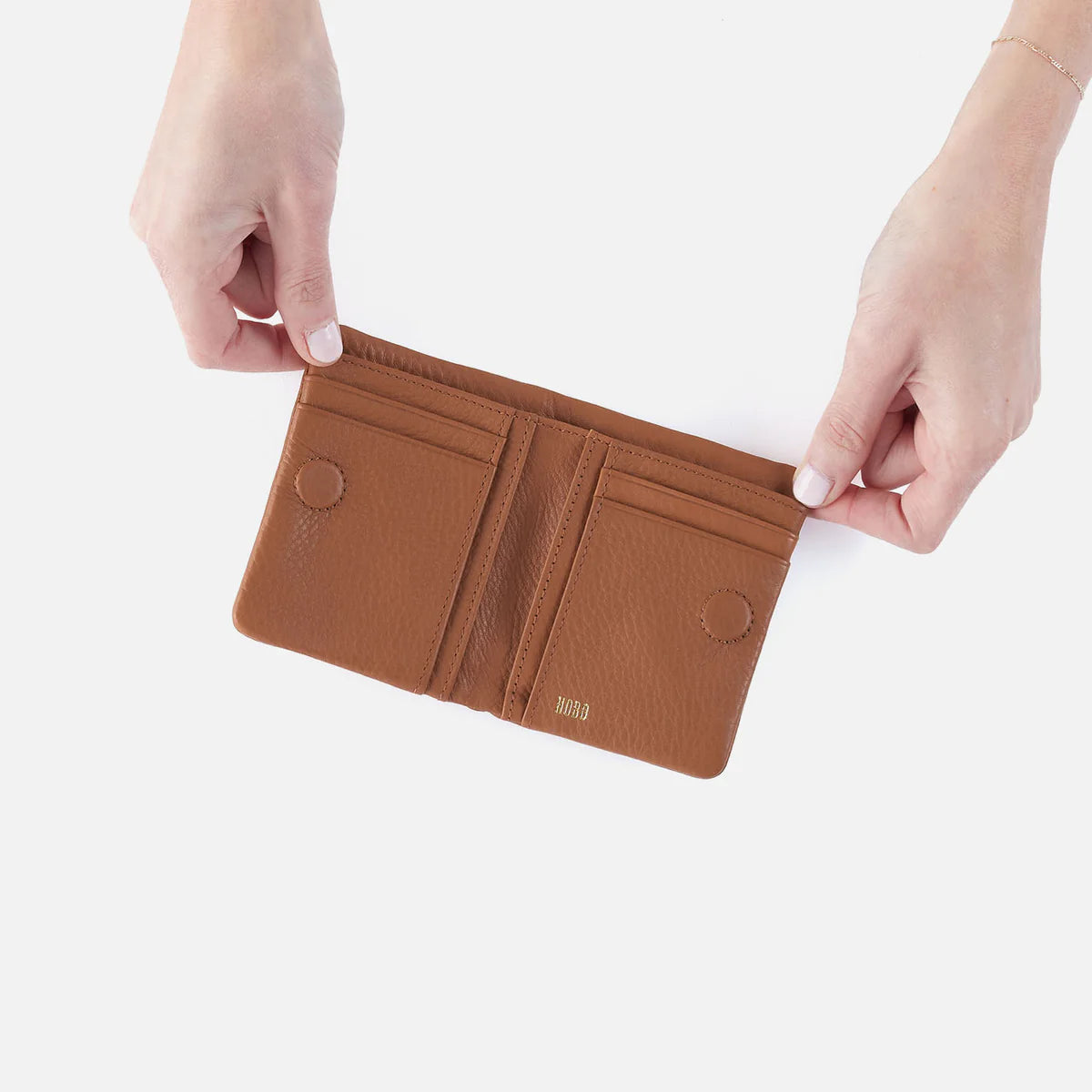 Lumen Warm Honey Mini Wallet