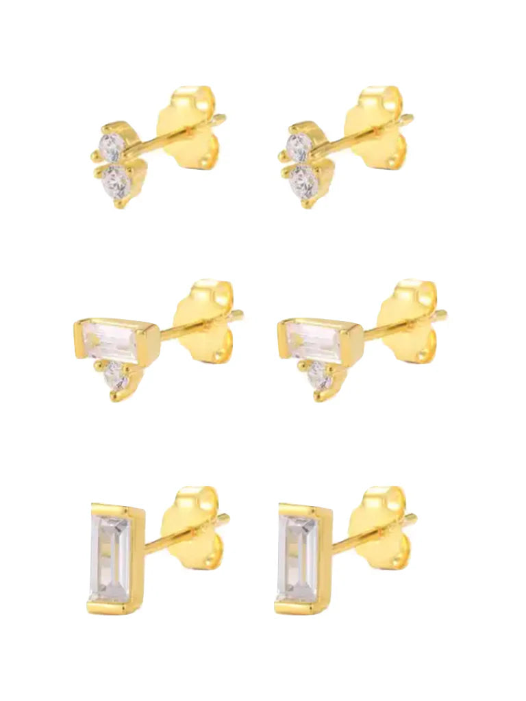 Upstage Stud Earrings Set