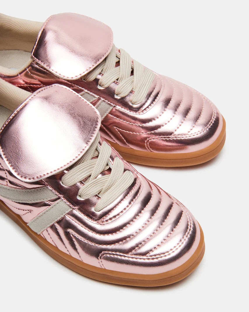 Madrid Pink Metallic Sneakers