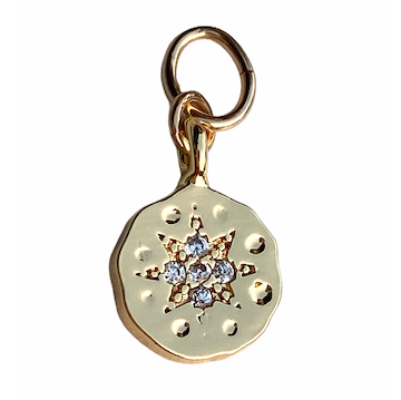 Starburst Coin Charm