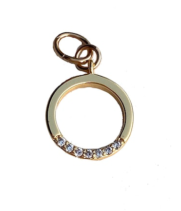 Open Circle Charm
