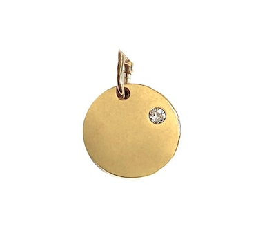 Disc Coin Charm