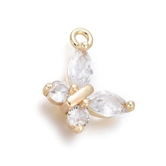 Butterfly Clear Charm