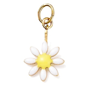Enamel Flower Charm