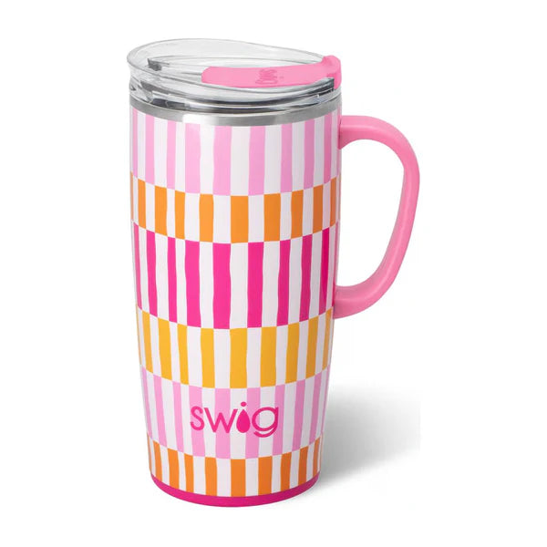 Sherbet Stripe Travel Mug (22oz)