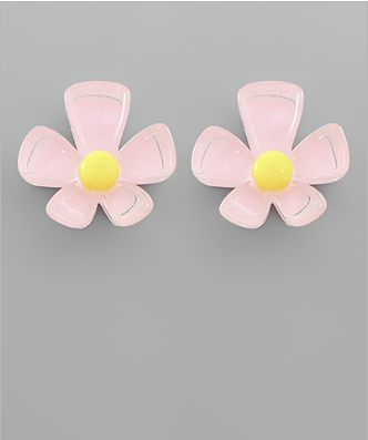 Total Vibes Pink Earrings