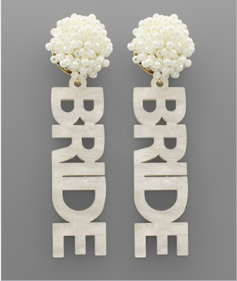 Here Comes The Bride Earrings
