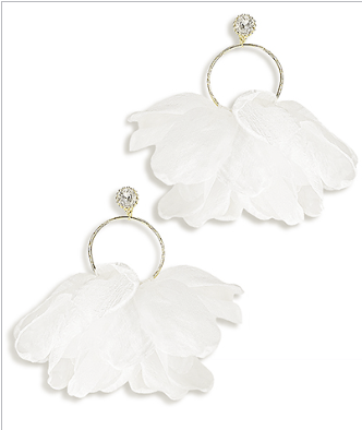 Powder Puff Earrings