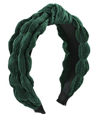 In A Knot Green Headband