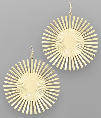 Secret To Success Gold Earrings