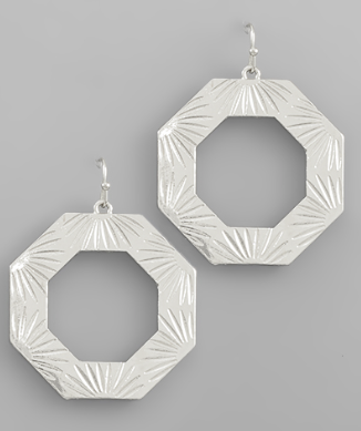 Delicate Feels Silver Earrings