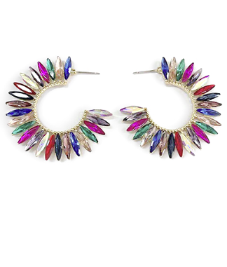 Sweet Adventures Hoop Earrings
