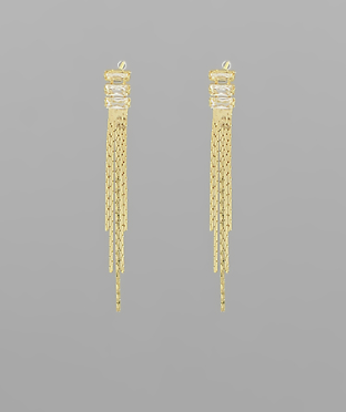 I Fell For You Gold Earrings