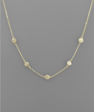 Promising Soul Gold Necklace