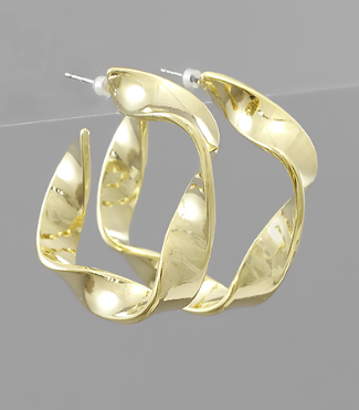 Olivia Gold Hoops