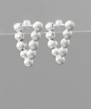 Vivian Silver Earrings