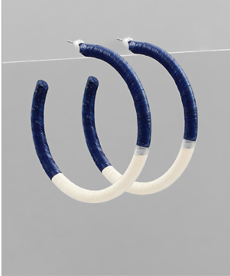 Everything All At Once Royal Blue Hoops