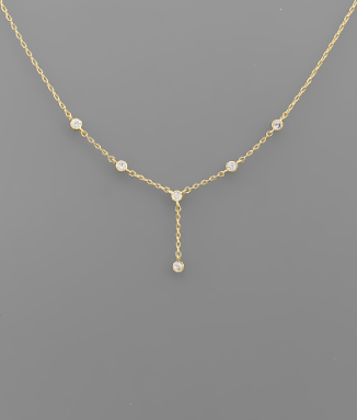 Harmonious Gleam Gold Necklace