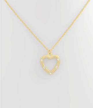 Missed Connection Gold Necklace