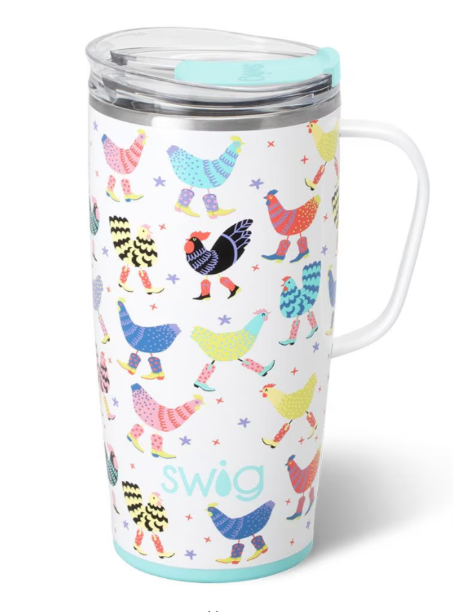Funky Chicken Travel Mug (22oz)