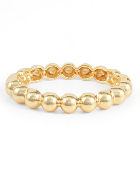 Timeless Touch Gold Bangle Bracelet