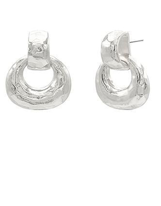 Eternal Radiance Silver Drop Earrings