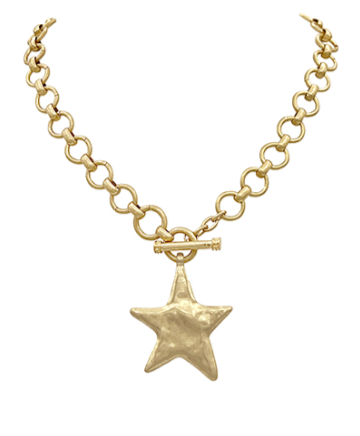 Golden Star Necklace